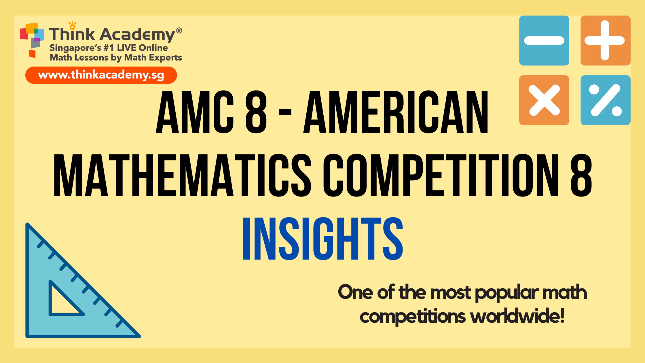 AMC 8 – American Mathematics Competition 8