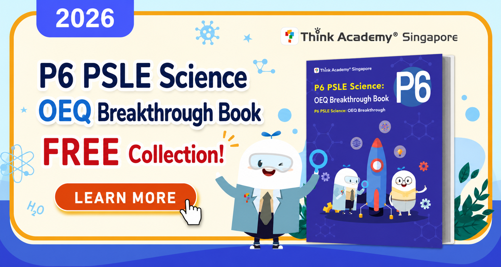 P6 PSLE Science OEQ Breakthrough Book—FREE Collection for P6 Students!